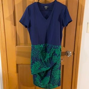 DKNY floral print dress